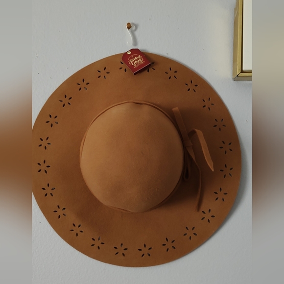 Hat Women Girls Faded Glory Wool Warm Size M/L Brown New With tag - Picture 2 of 7